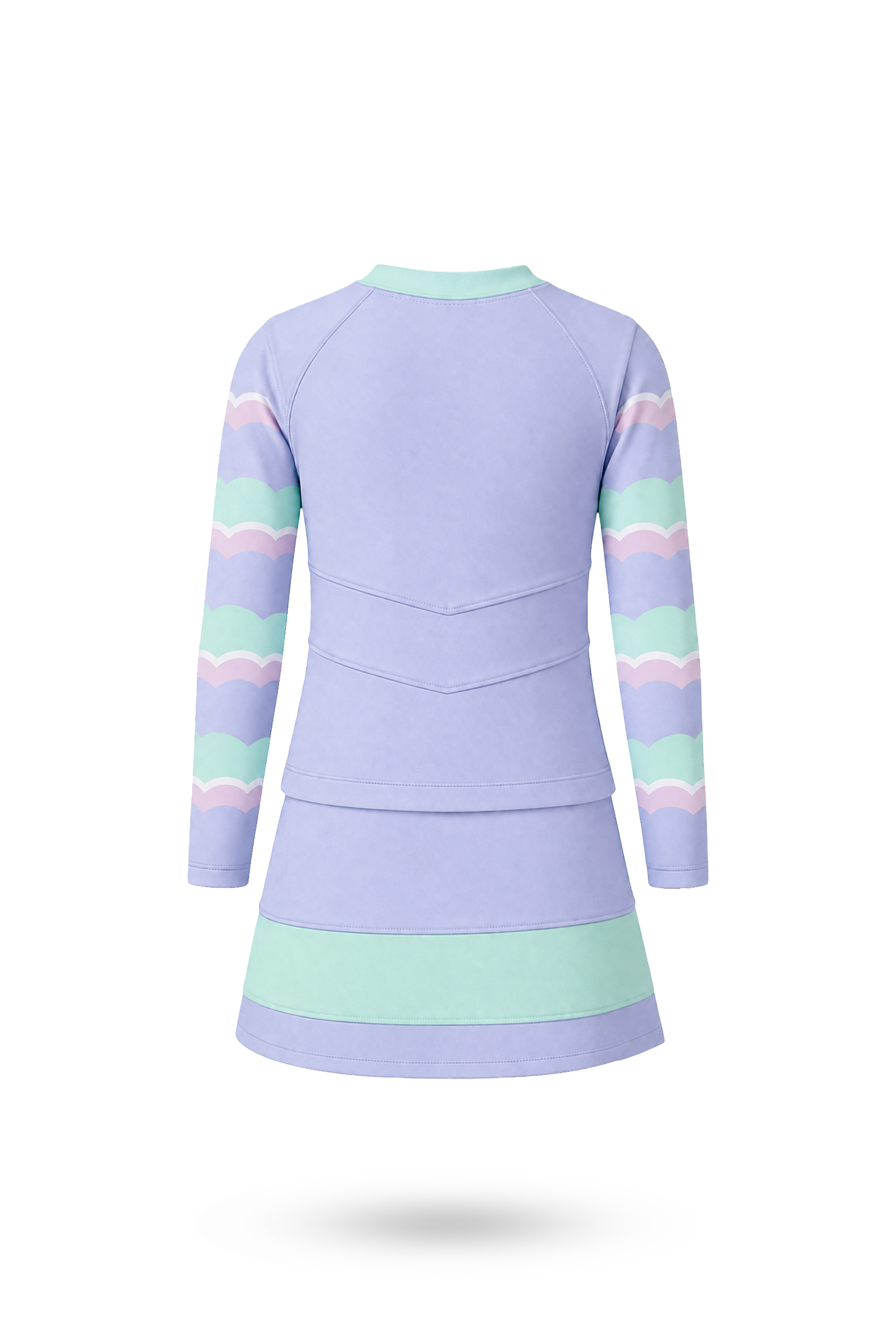 FALDA + CAMISA MANGA LARGA CLOUDY