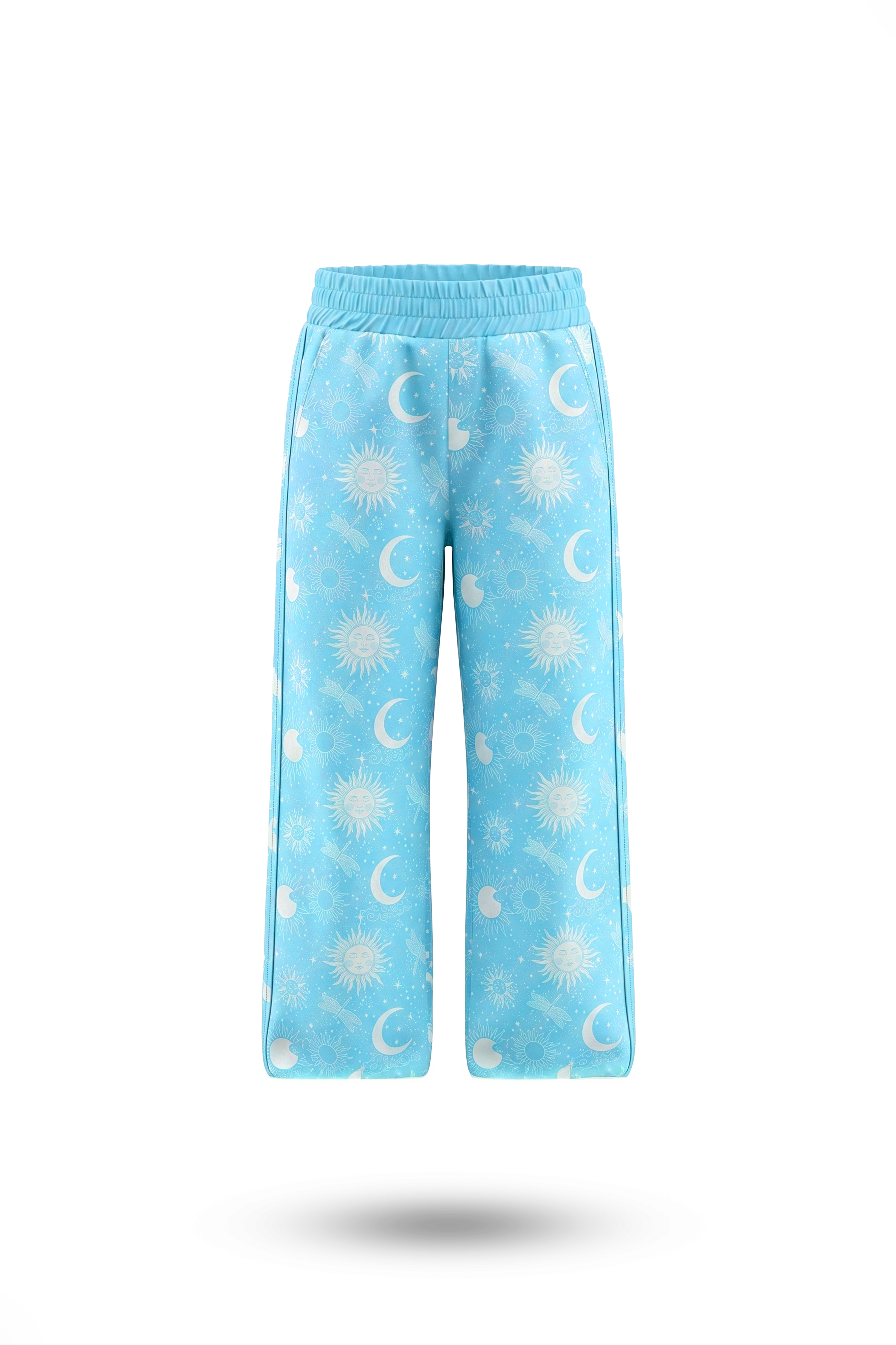 PANTALON BOTA ANCHA NIÑA ASTRO AZUL