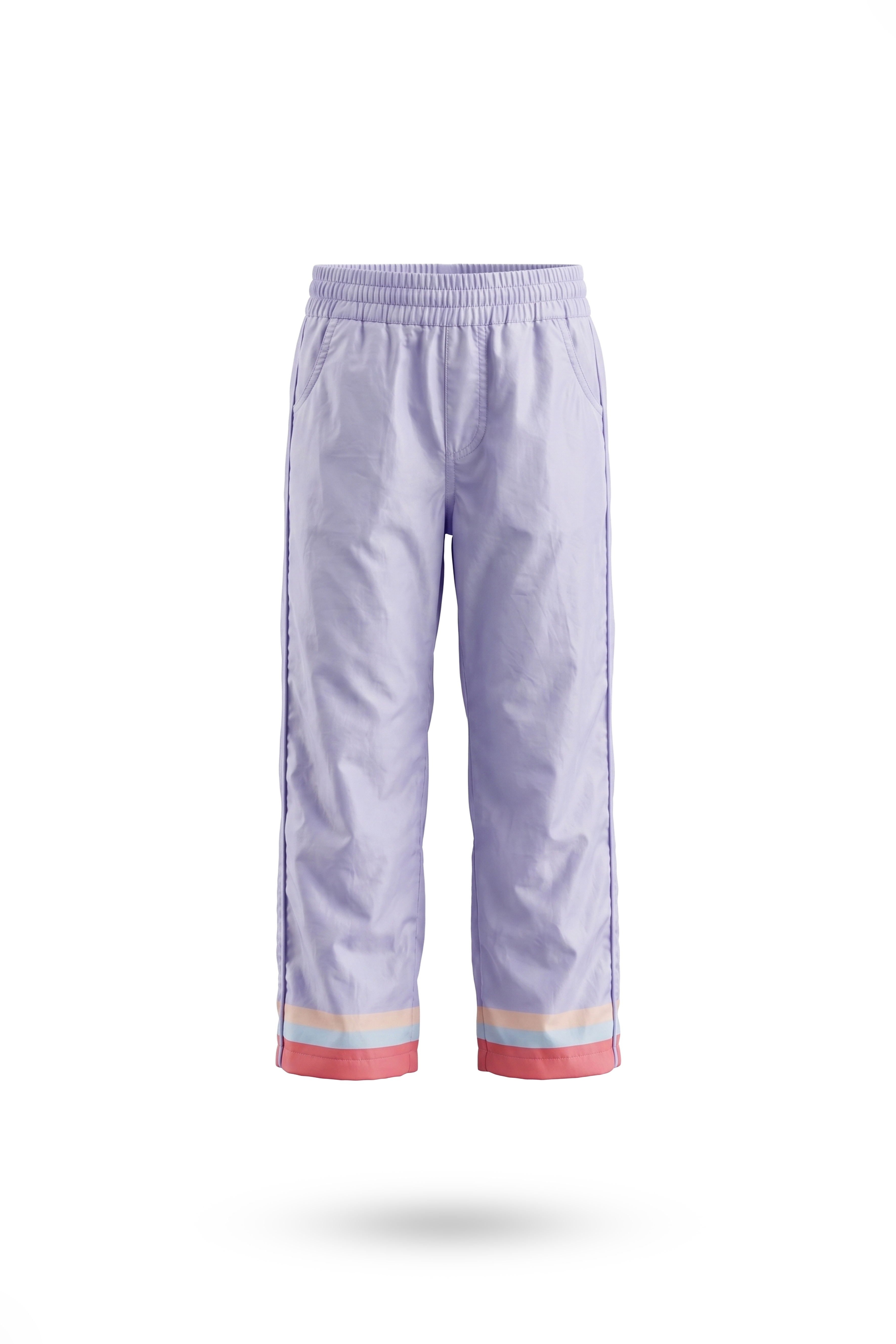 PANTALON BOTA ANCHA NIÑA LILAC