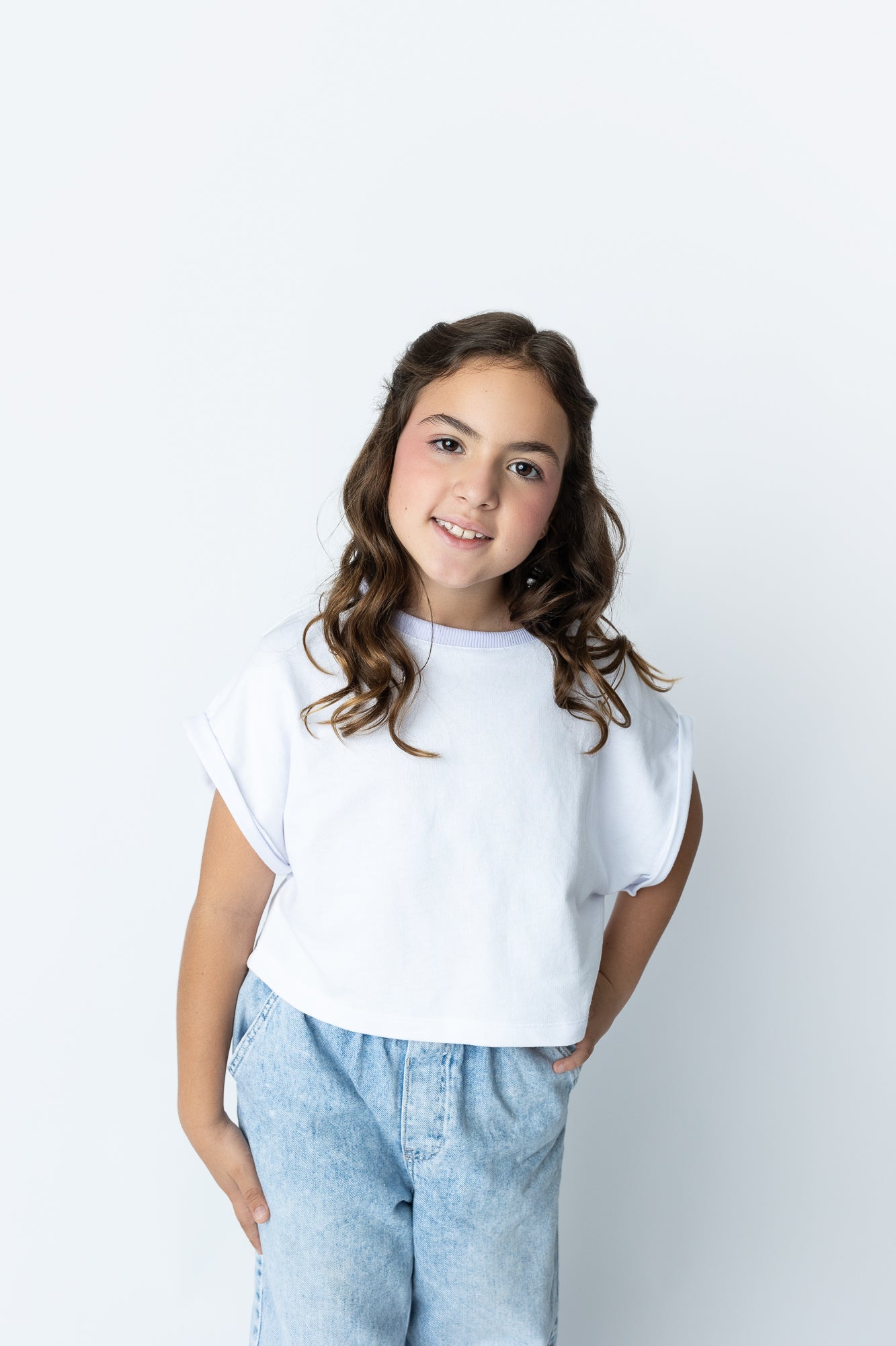 Niña camisa oversize - POP KIDS