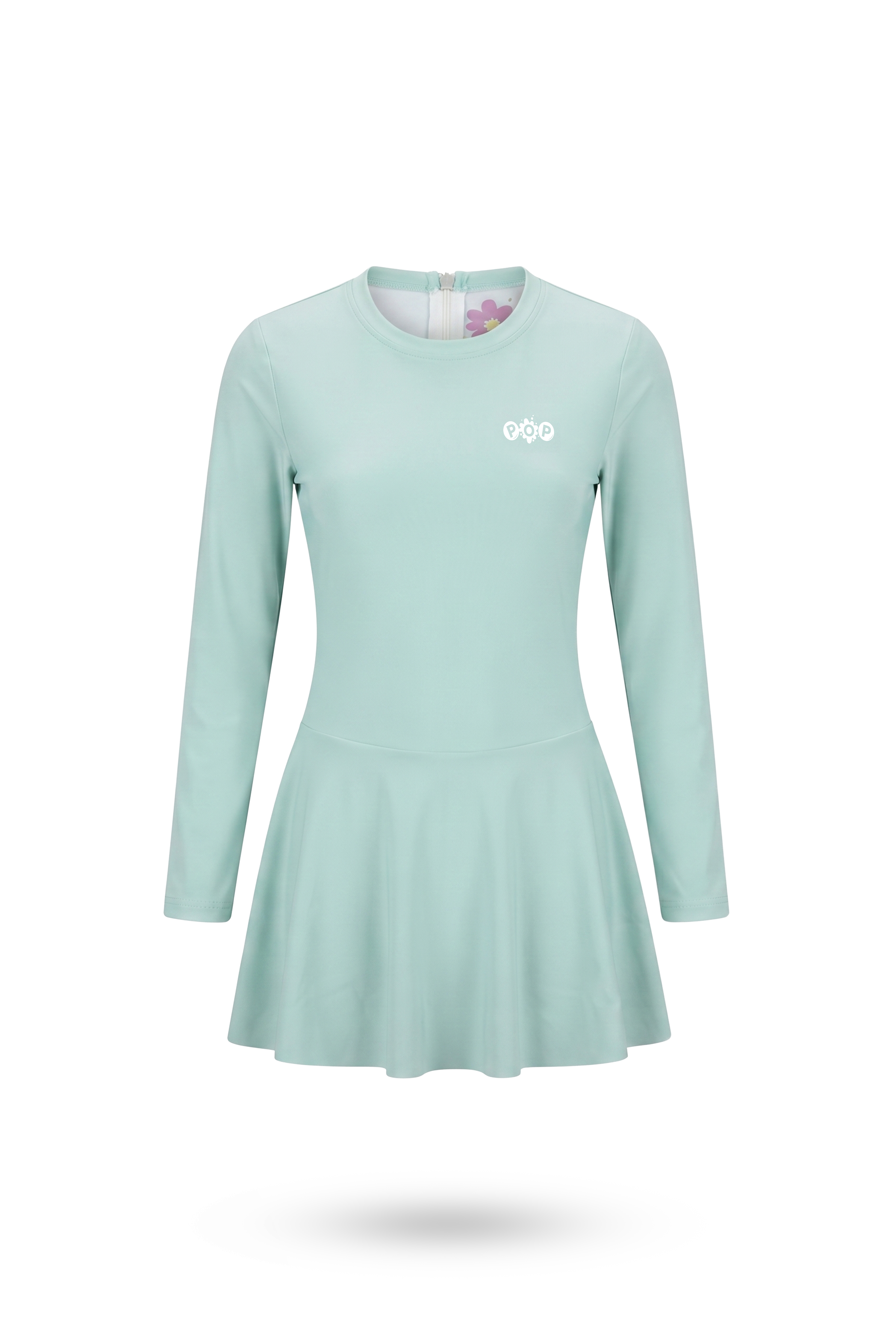 VESTIDO DEPORTIVO MANGA LARGA AQUA