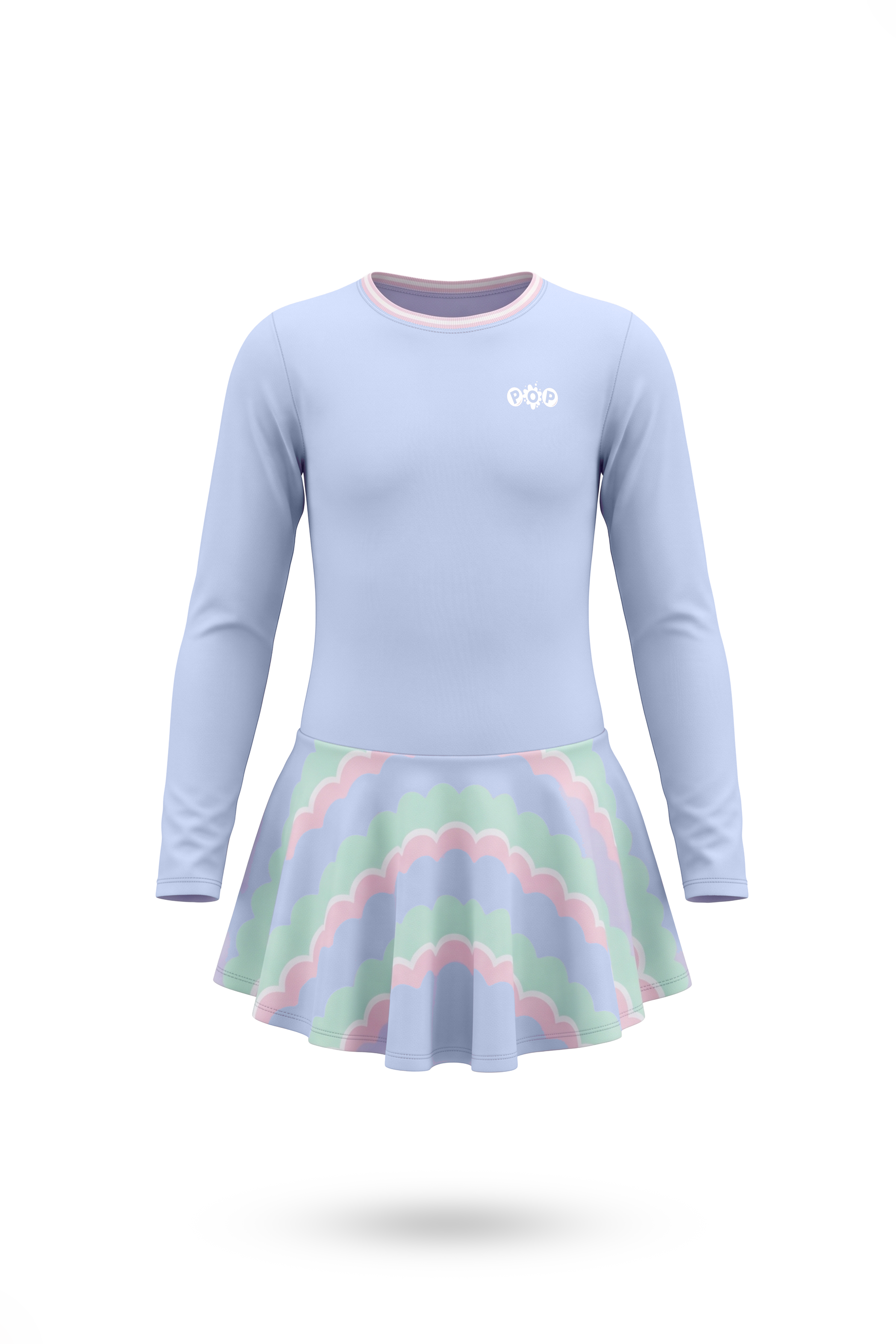 VESTIDO DEPORTIVO MANGA LARGA CLOUDY