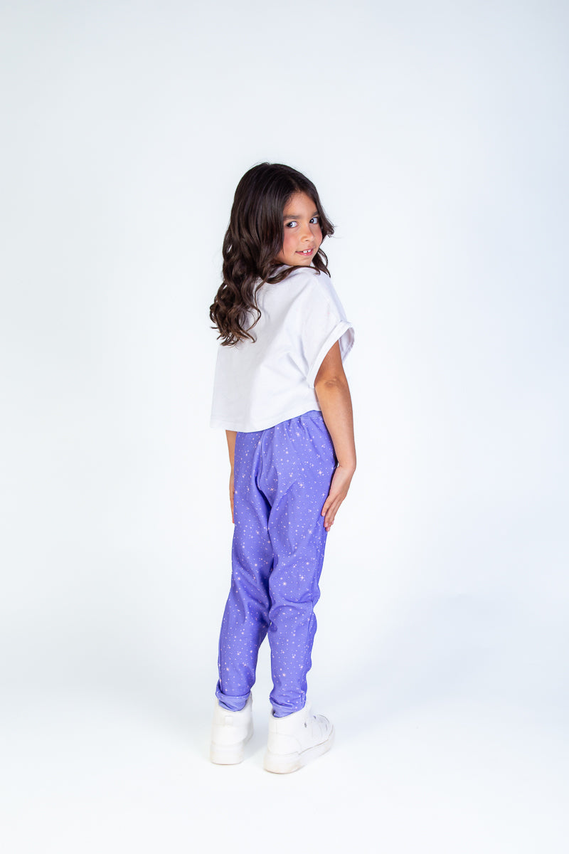 CAMISETA OVERSIZED NIÑA COSMIC