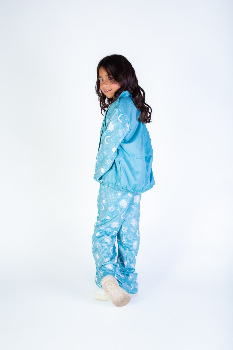 CHAQUETA NIÑA ASTRO AZUL