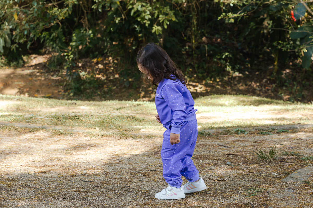 JOGGER NIÑA INTELESTELAR MORADO