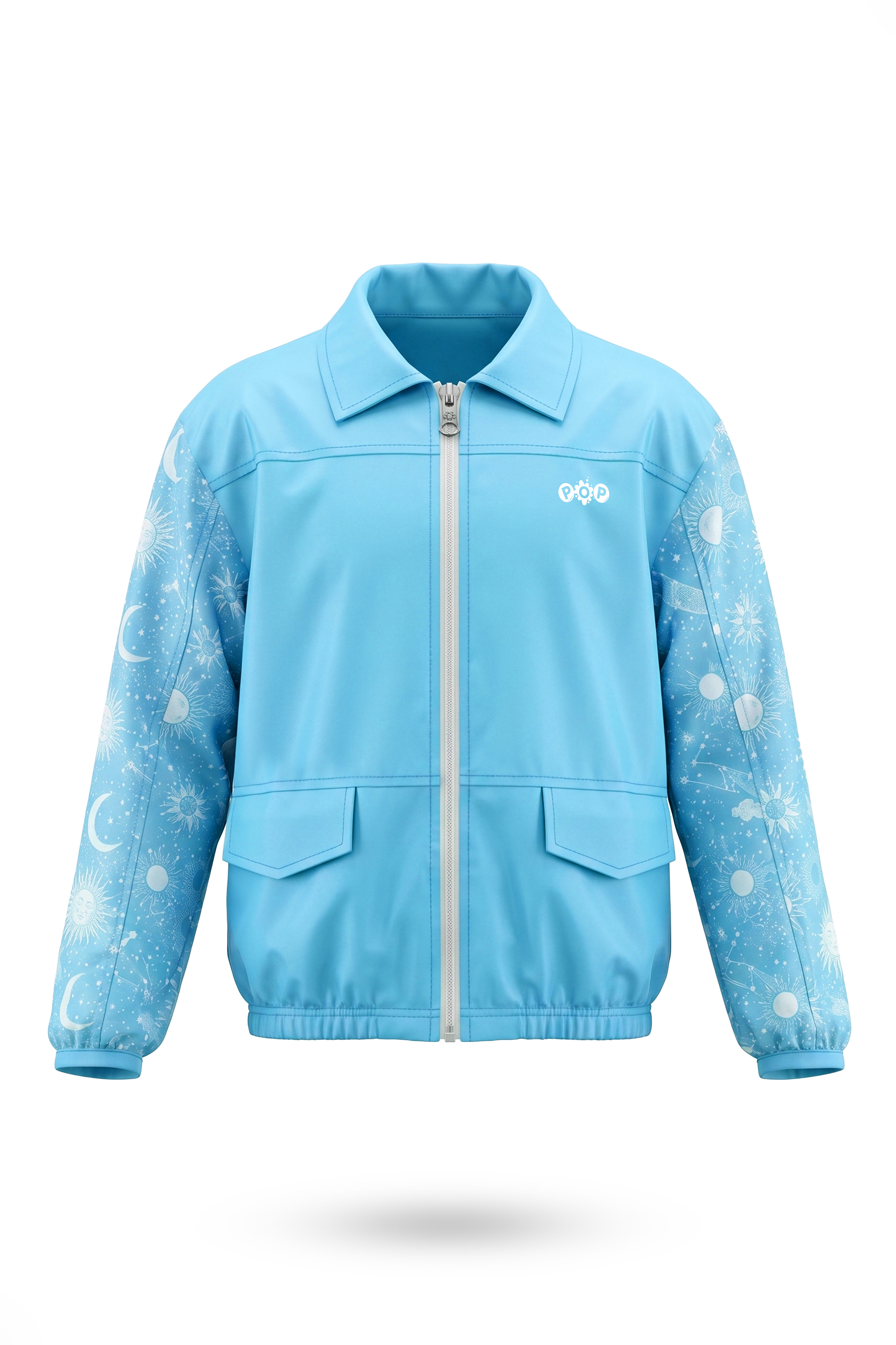 CHAQUETA NIÑA ASTRO AZUL