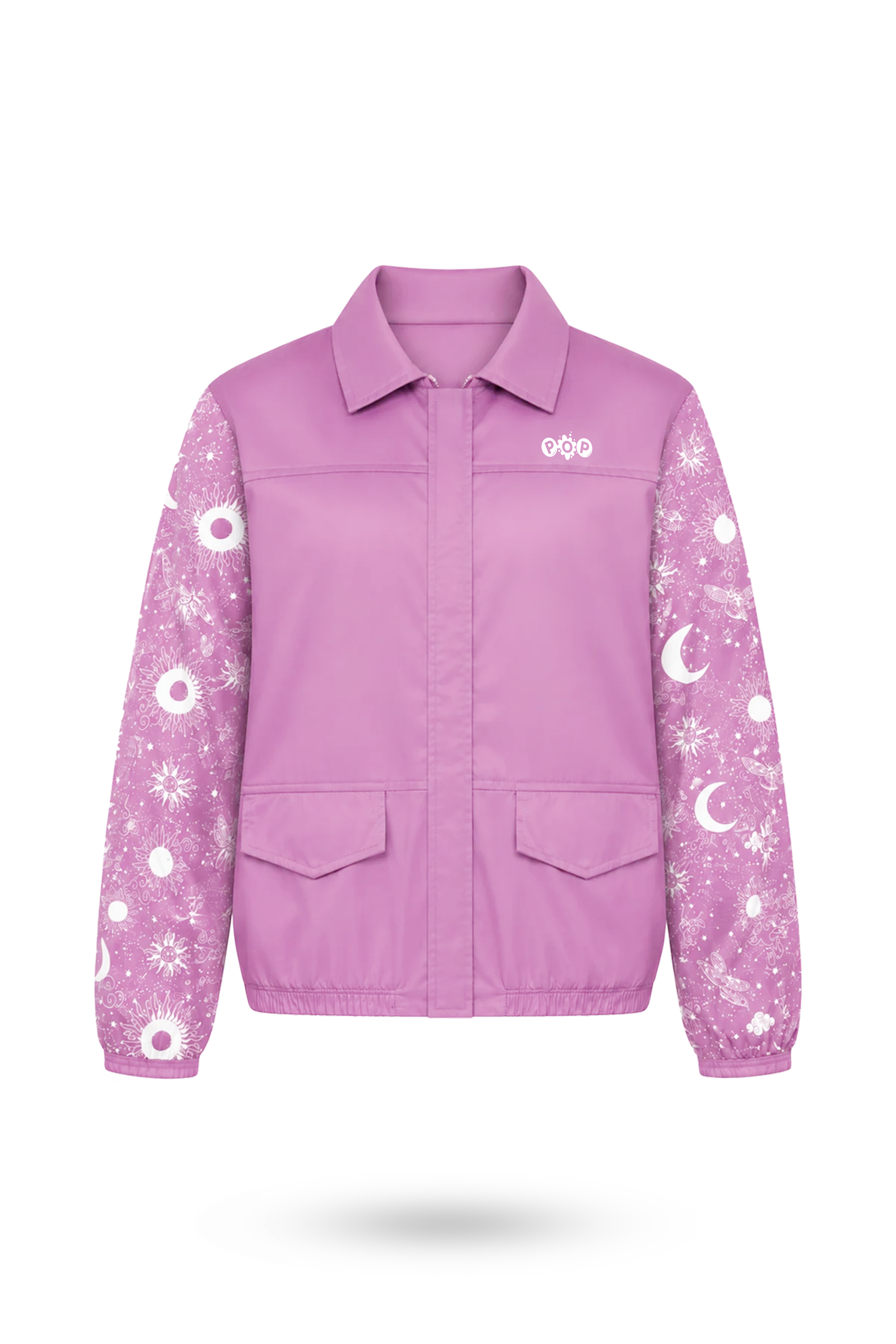 CHAQUETA NIÑA ASTRO ROSADA