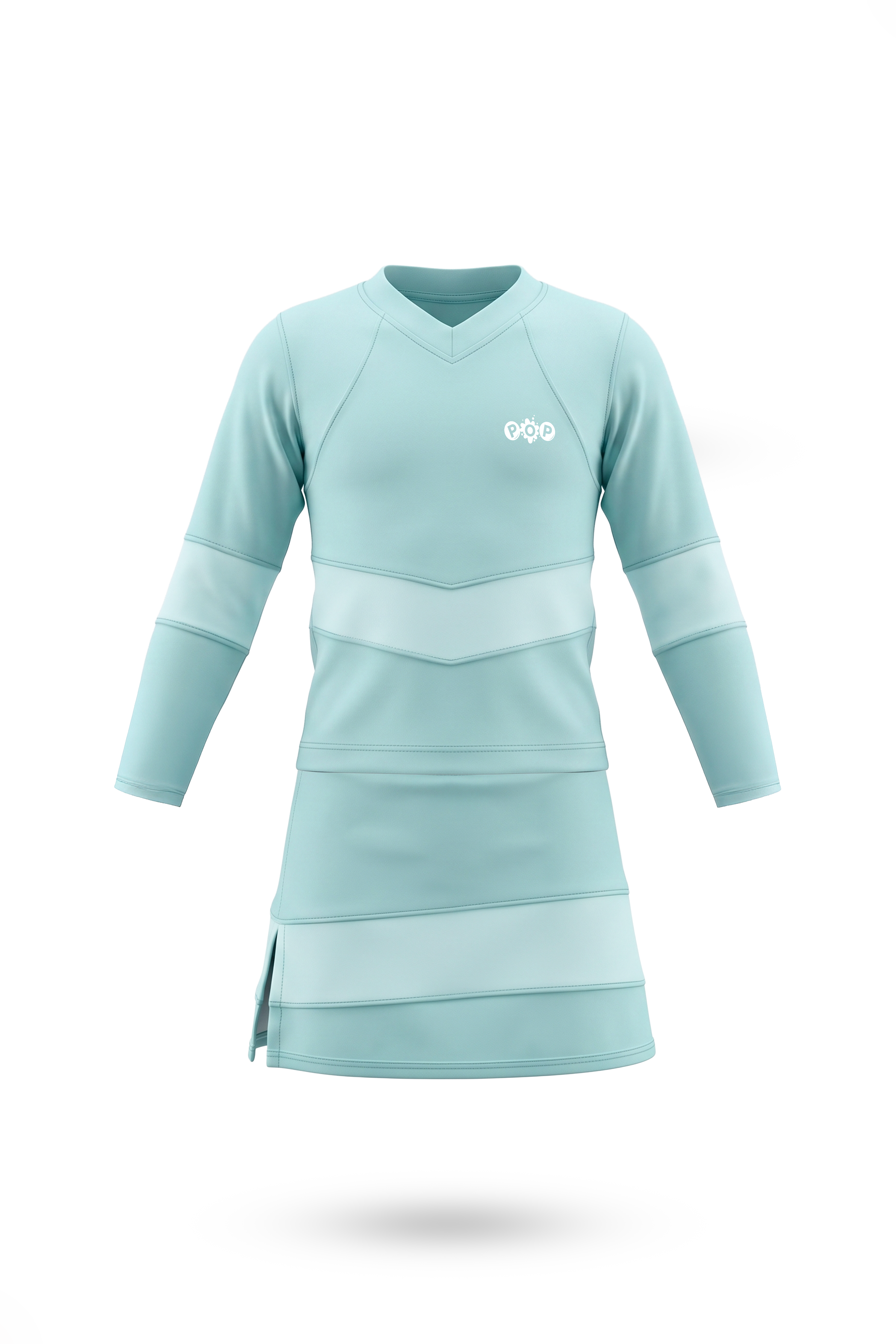 FALDA + CAMISA MANGA LARGA AQUA