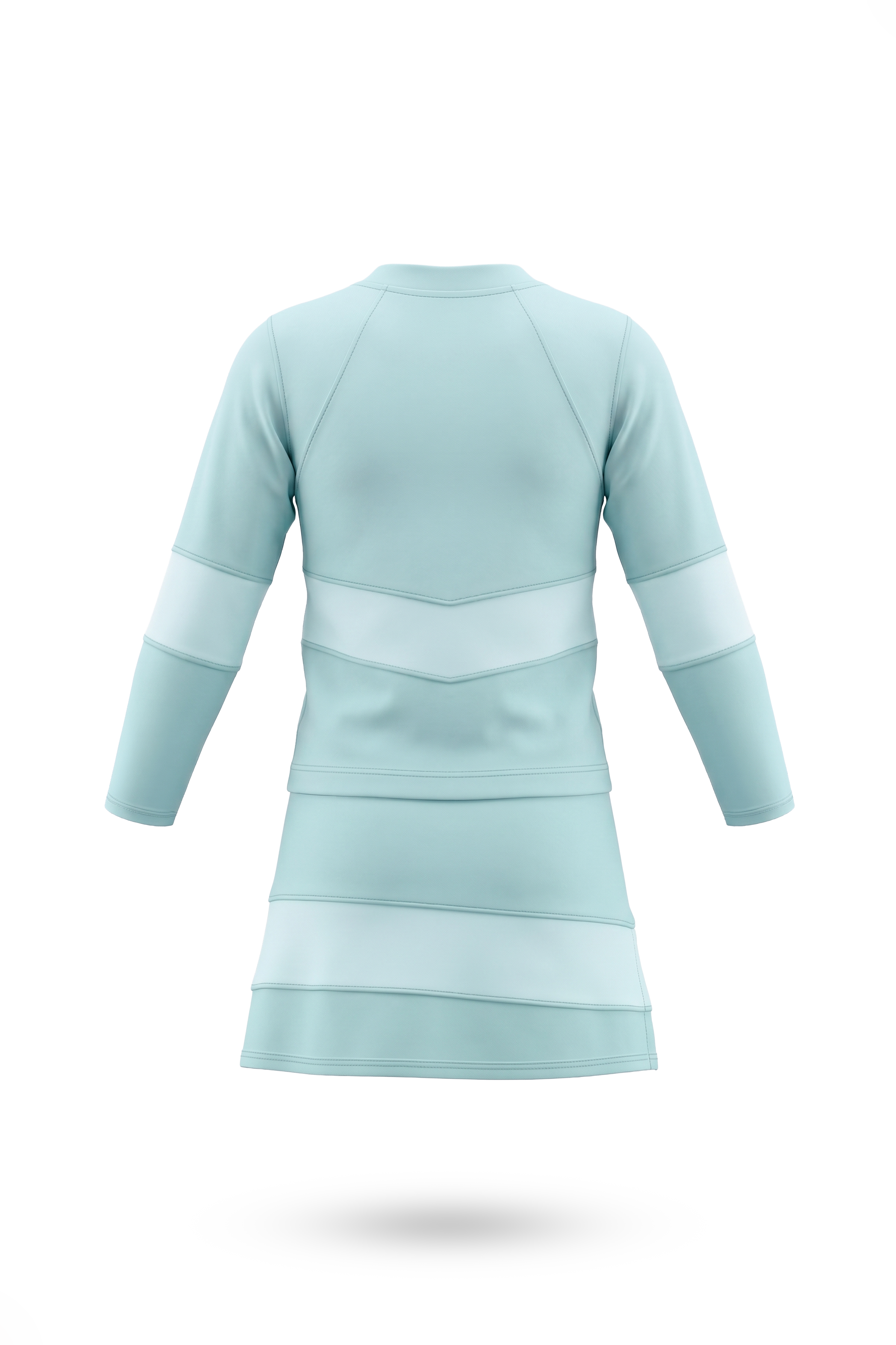 FALDA + CAMISA MANGA LARGA AQUA