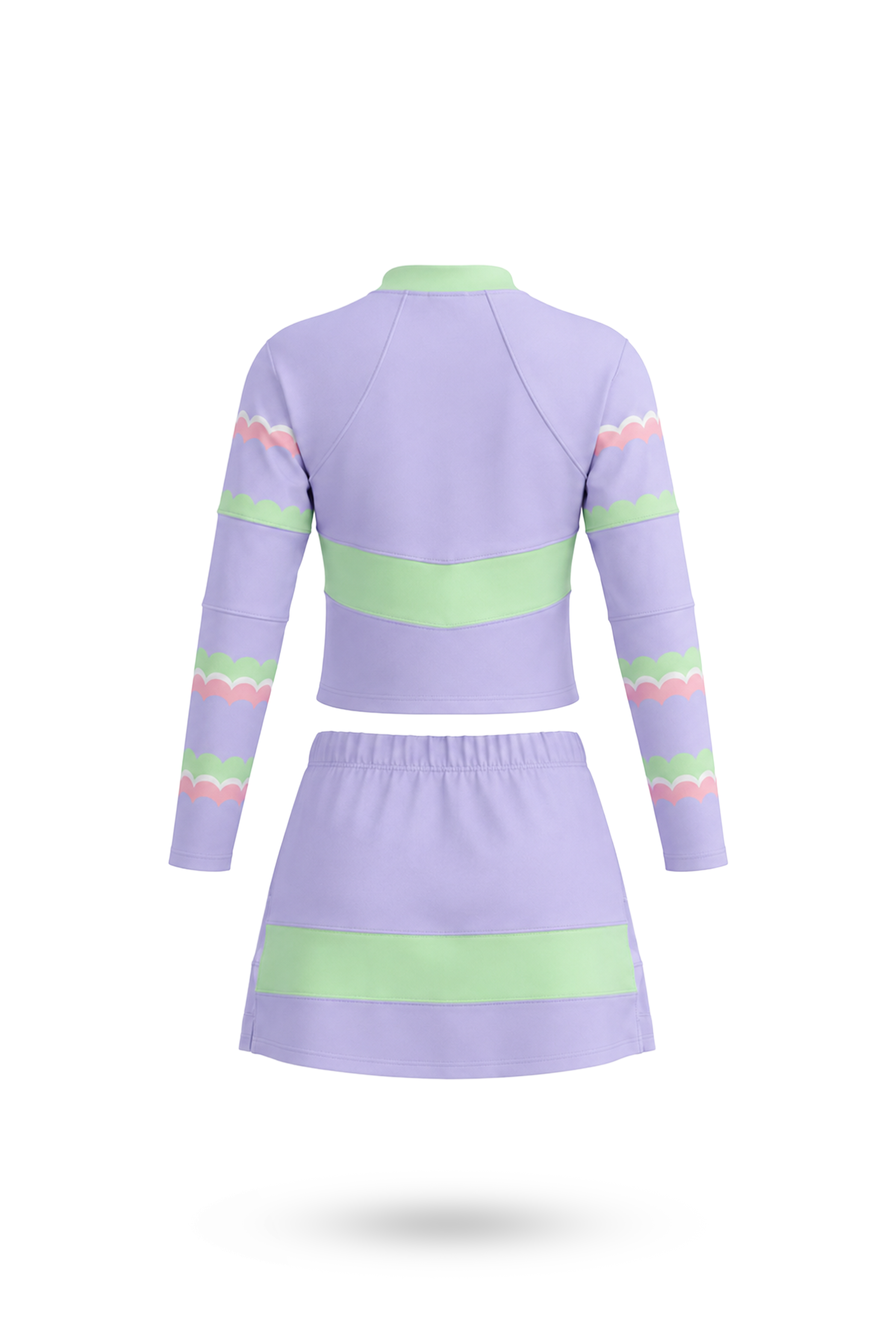 FALDA + CAMISA MANGA LARGA CLOUDY