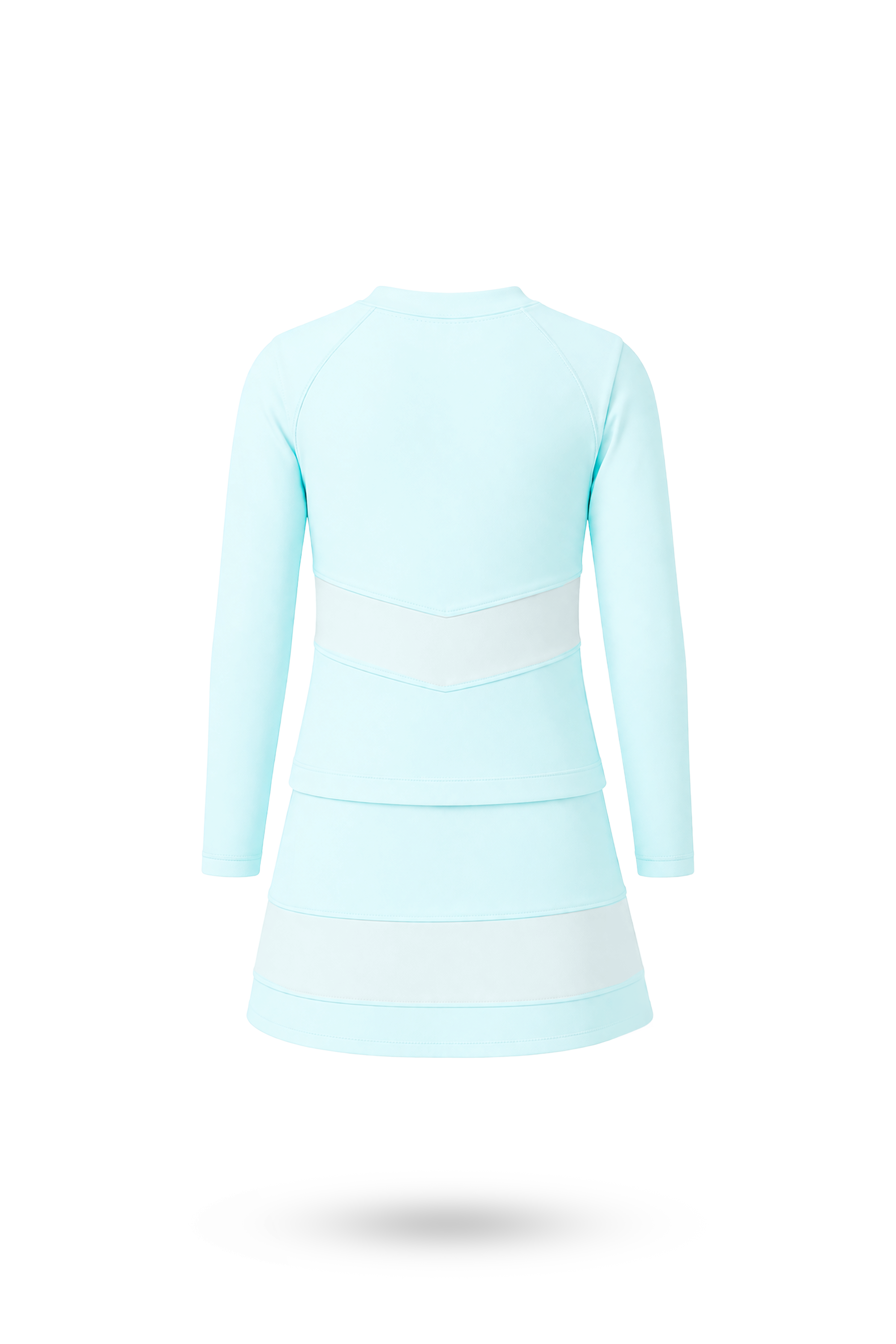 FALDA + CAMISA MANGA LARGA AQUA