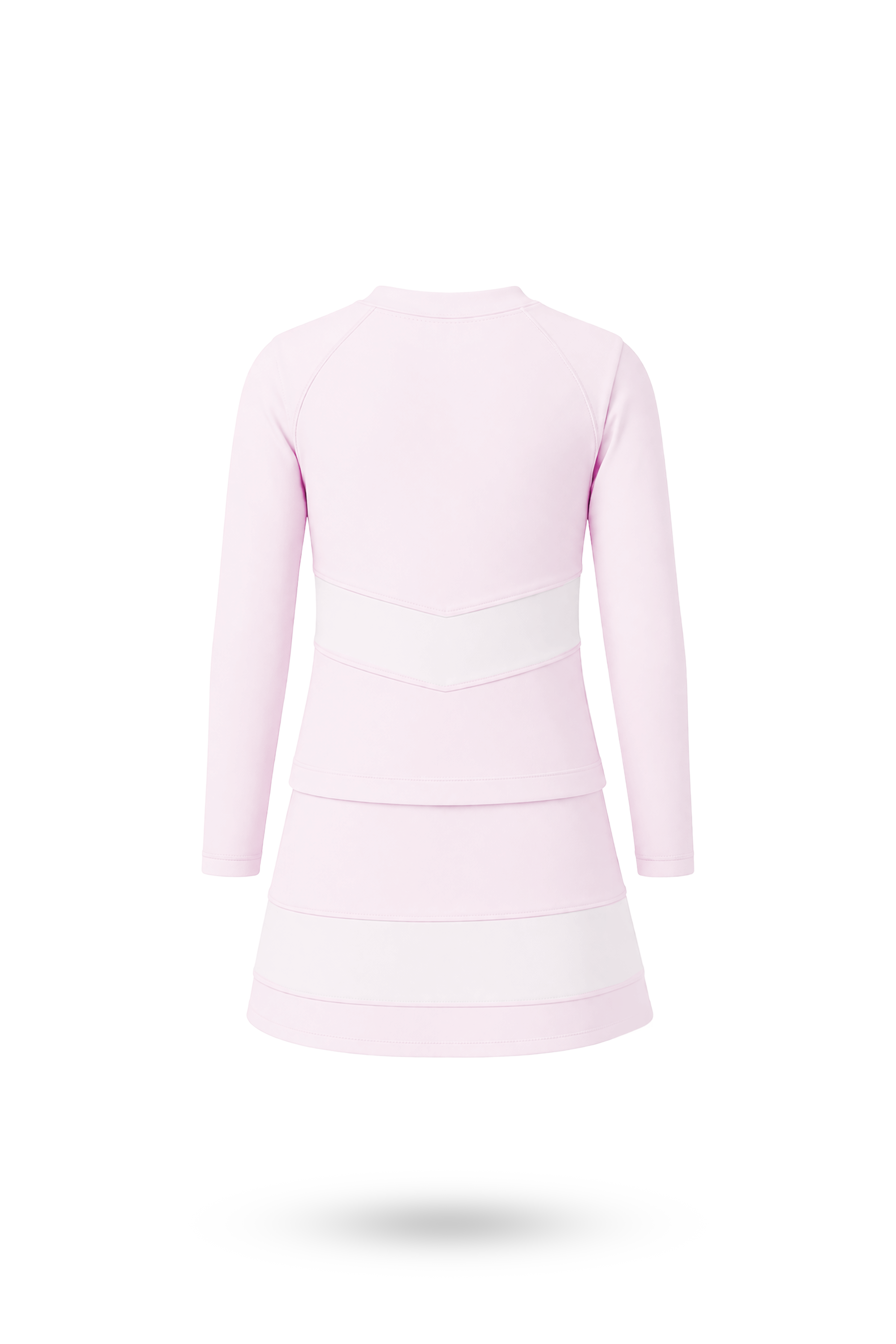 FALDA + CAMISA MANGA LARGA BUBBLE GUM