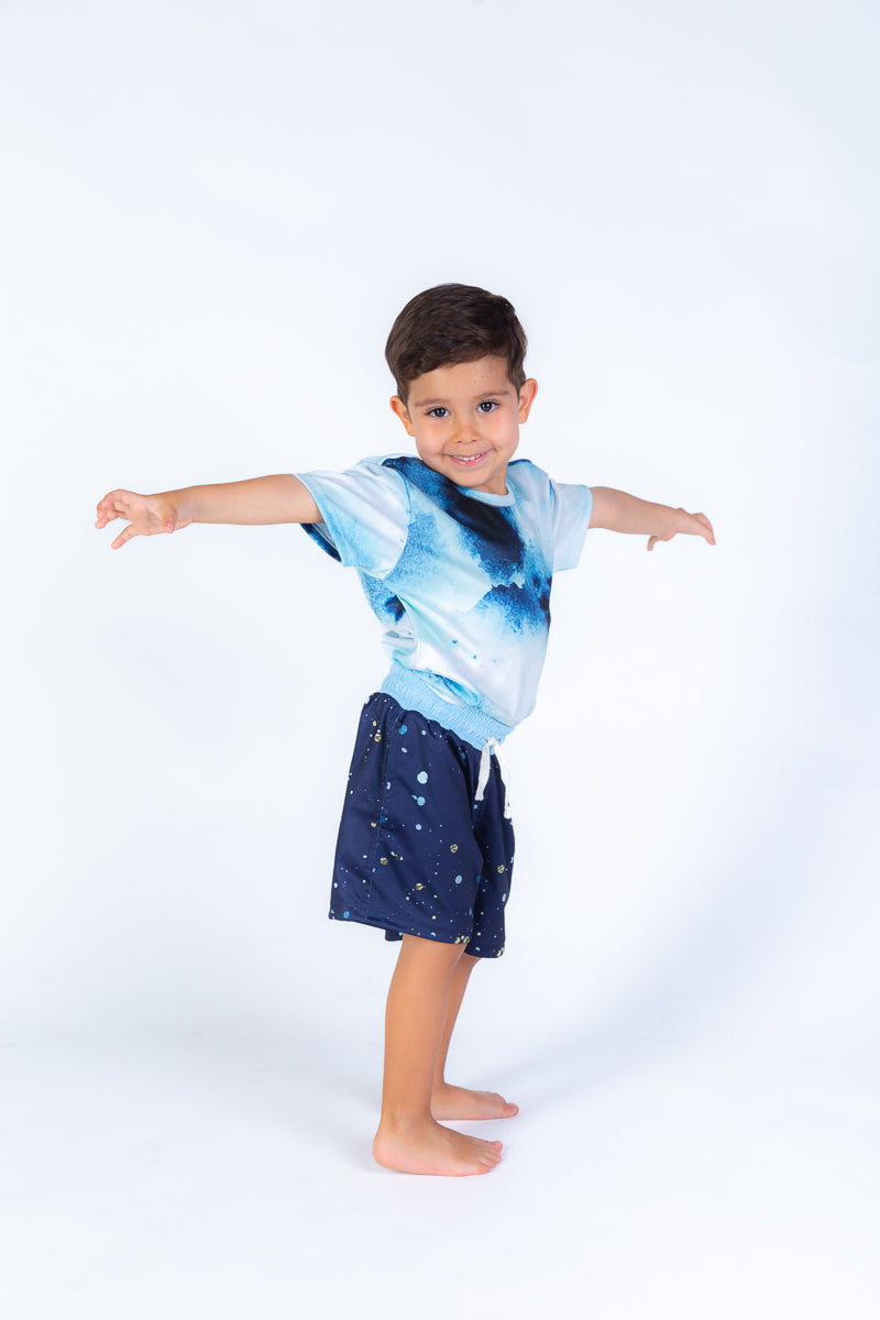 SHORT DEPORTIVO NIÑO COSMIC