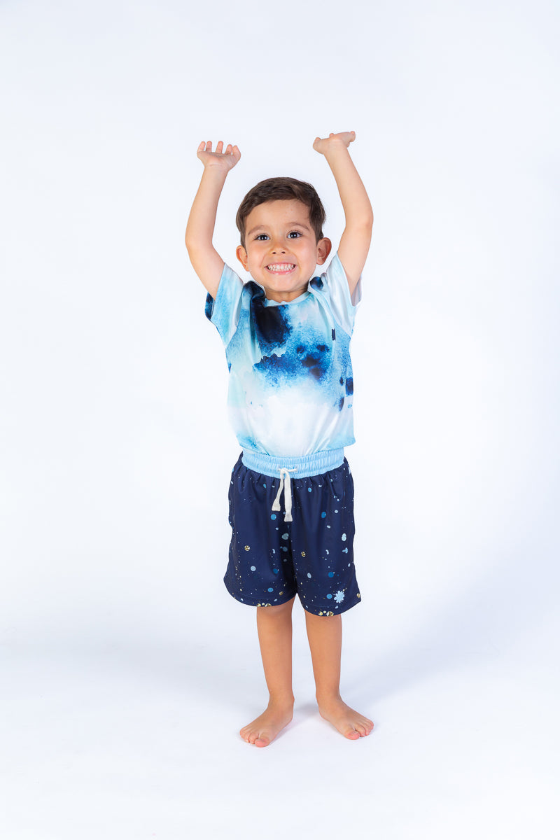 SHORT DEPORTIVO NIÑO COSMIC
