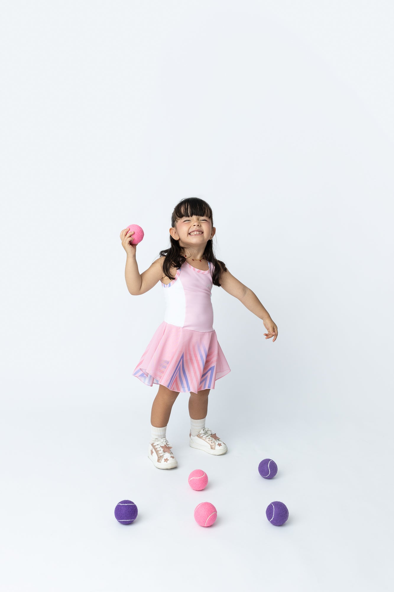 Niña vestido manga larga - POP KIDS