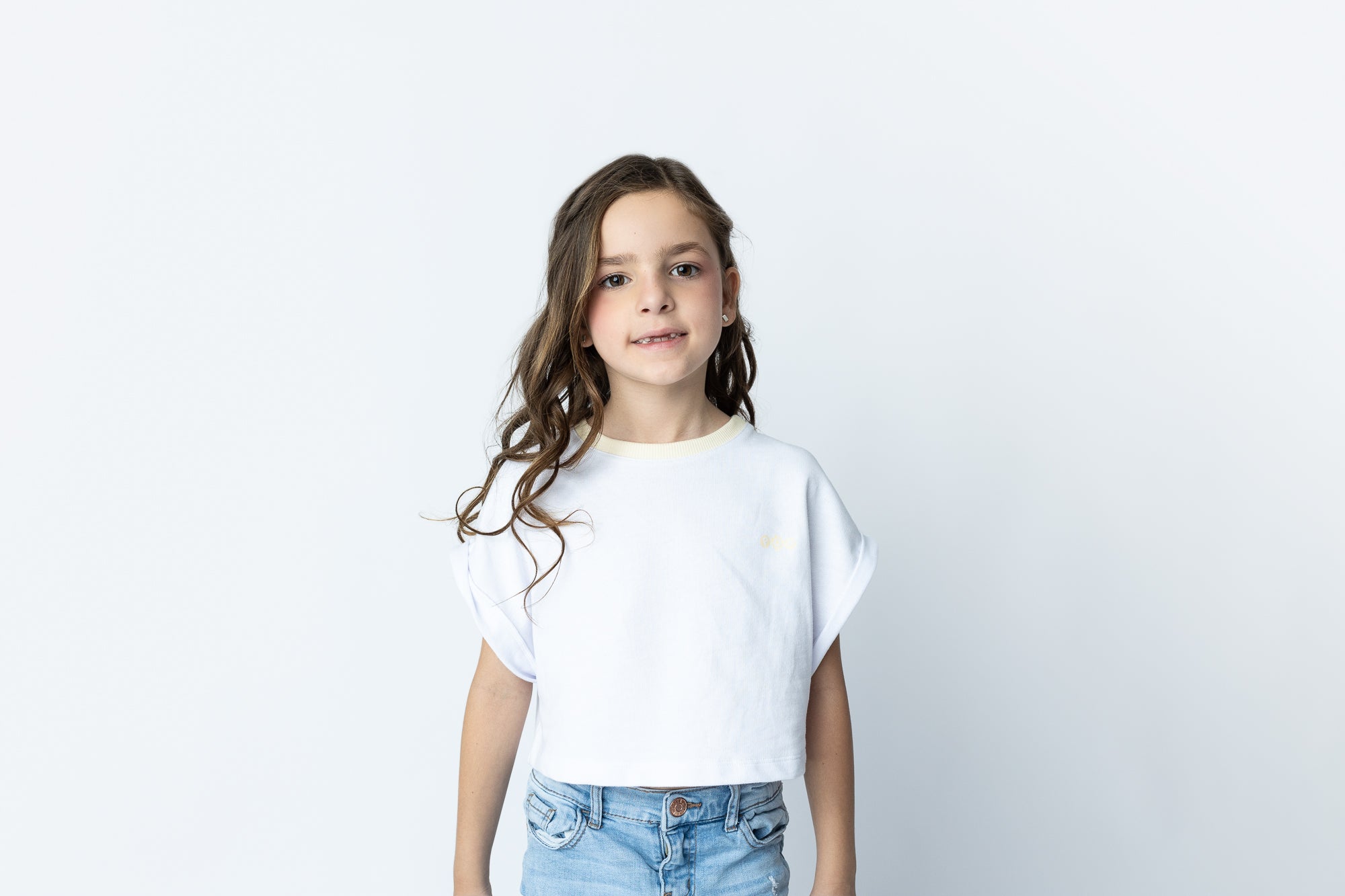 CAMISETA OVERSIZED NIÑA BANANA