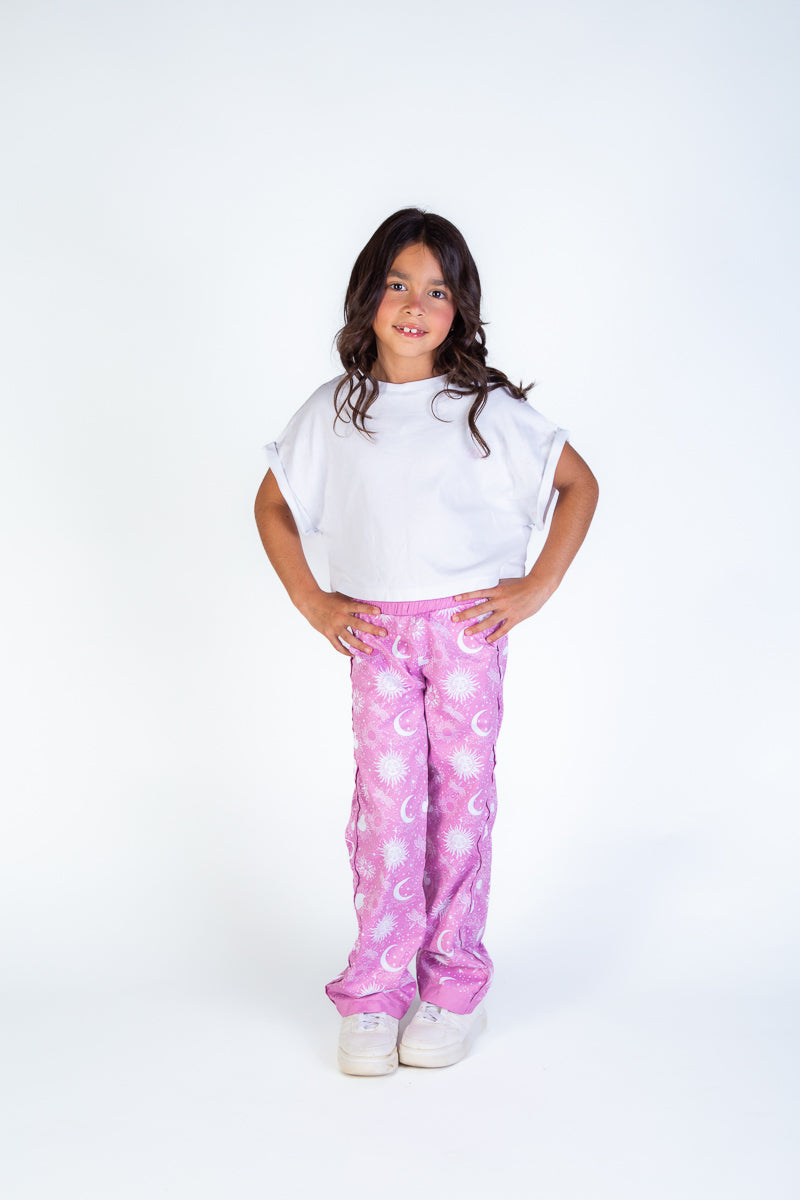 CAMISETA OVERSIZED NIÑA COSMIC
