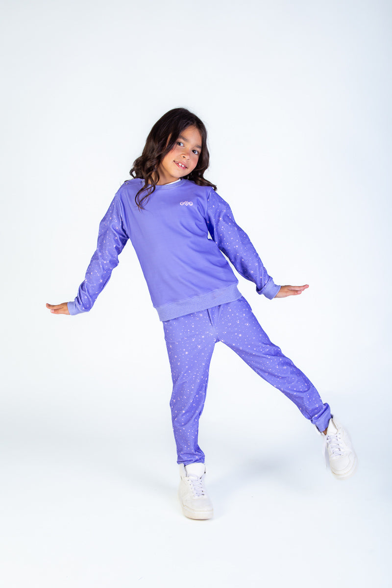 Niña buzo cuello redondo - POP KIDS